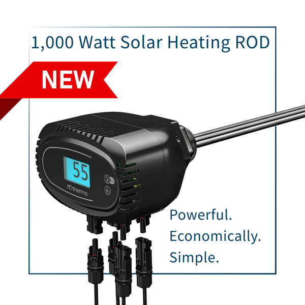 1000 W solar heating element